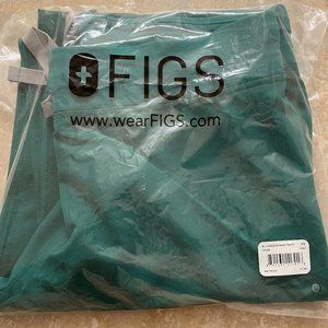 Figs Livingston hunter green - XS, new with tags